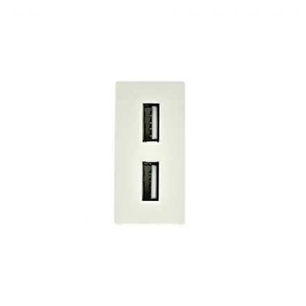 Z-Switch USB aljzat 1A (1/2es alkatrész) 230V Fehér